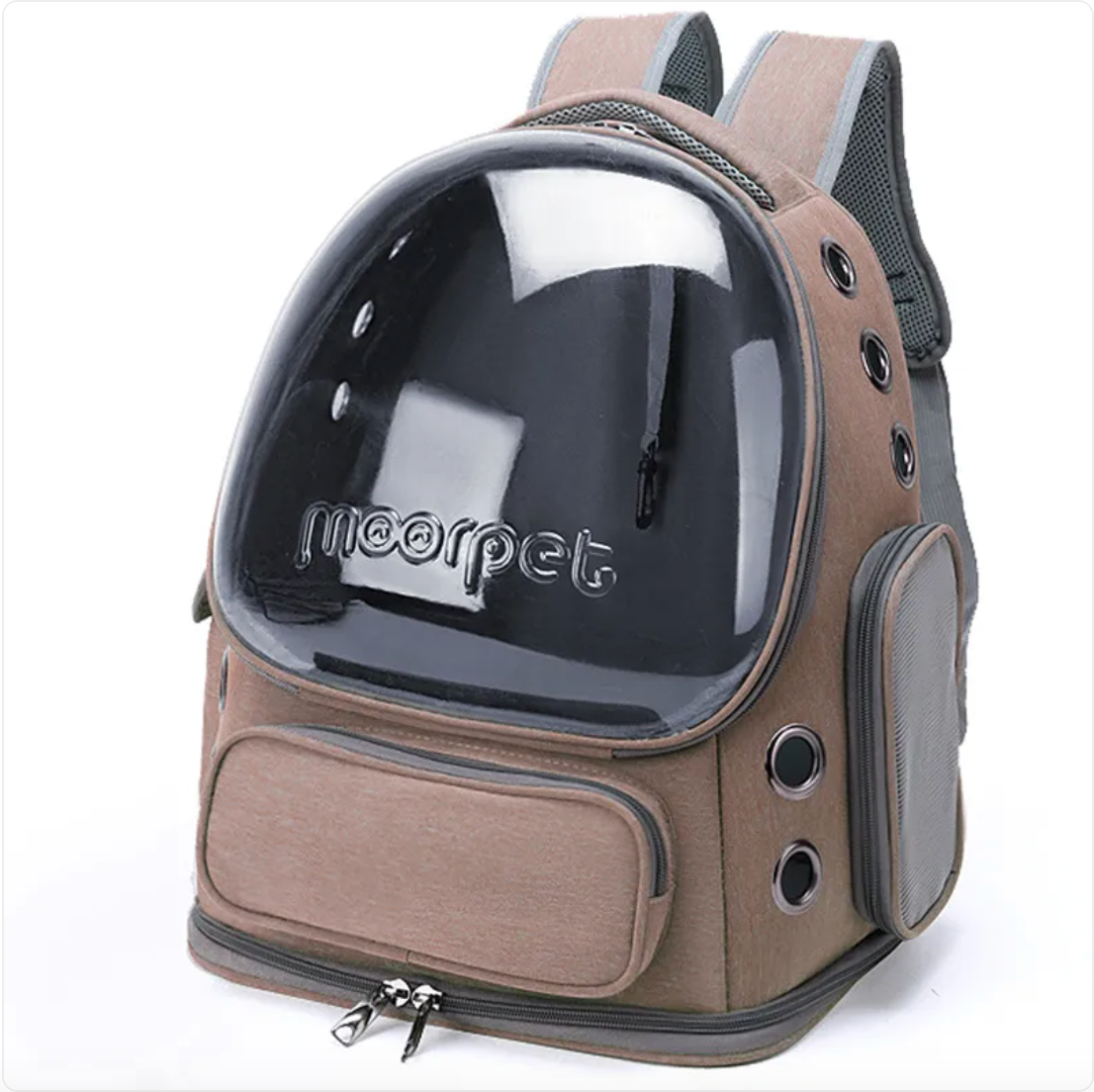 Breathable oxford cloth pet carrier backpack, photo 2