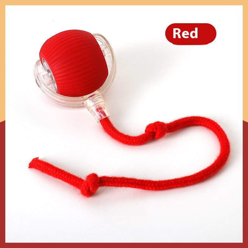Interactive Cat Toy Ball – Automatic Rolling Toy with Bird Sounds