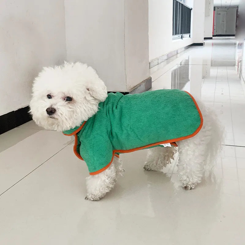 Dog bathrobe soft stretch wrap, photo 2
